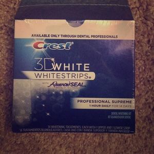 Advanced Crest white strips with advanced seal